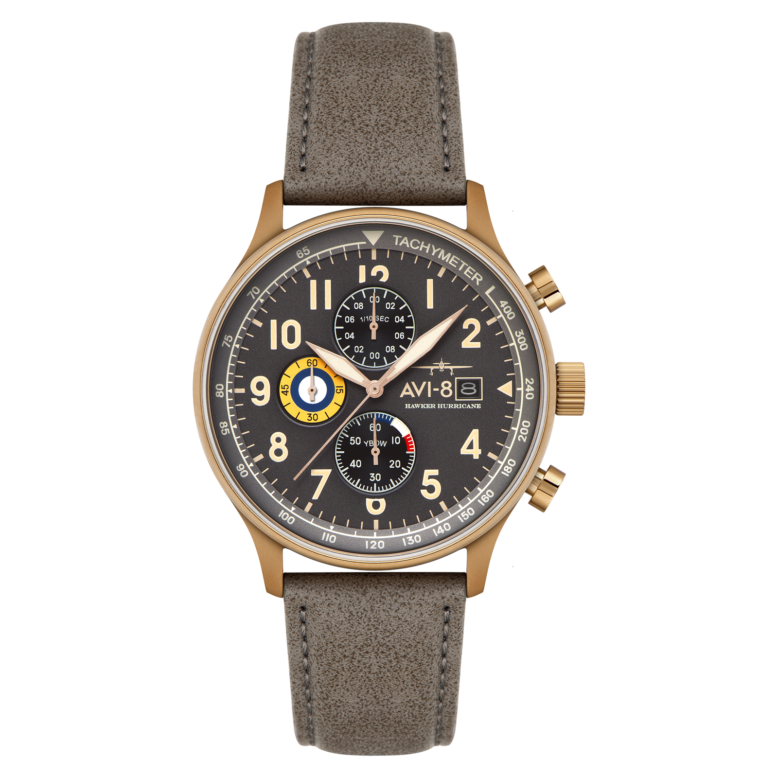 Hawker Hurricane Classic Chronograph Fossil Grey