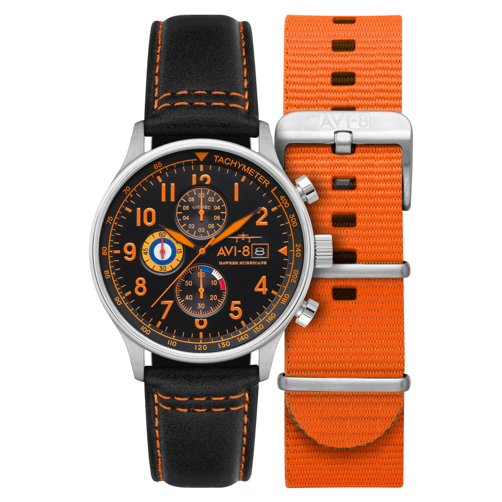Hawker Hurricane Classic Chronograph Tiger Orange