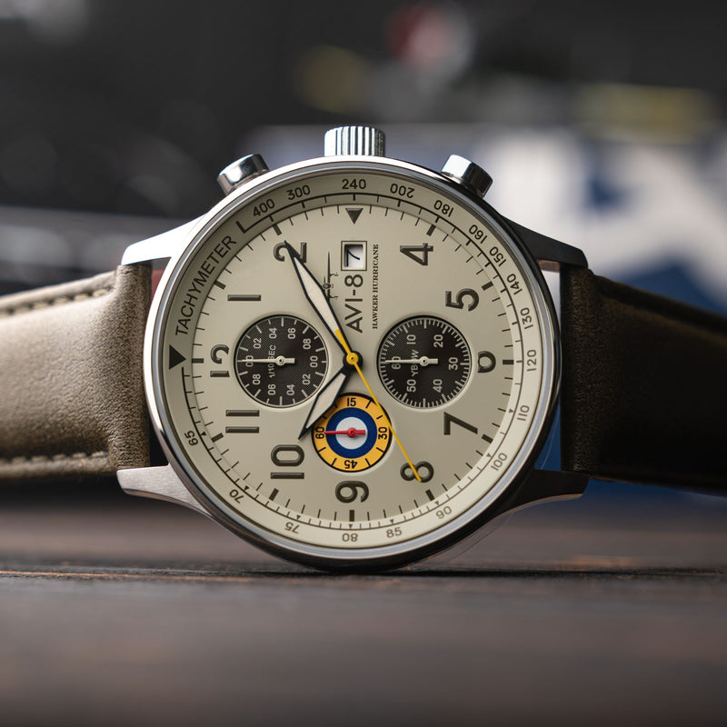 Hawker Hurricane Classic Chronograph Khaki Green