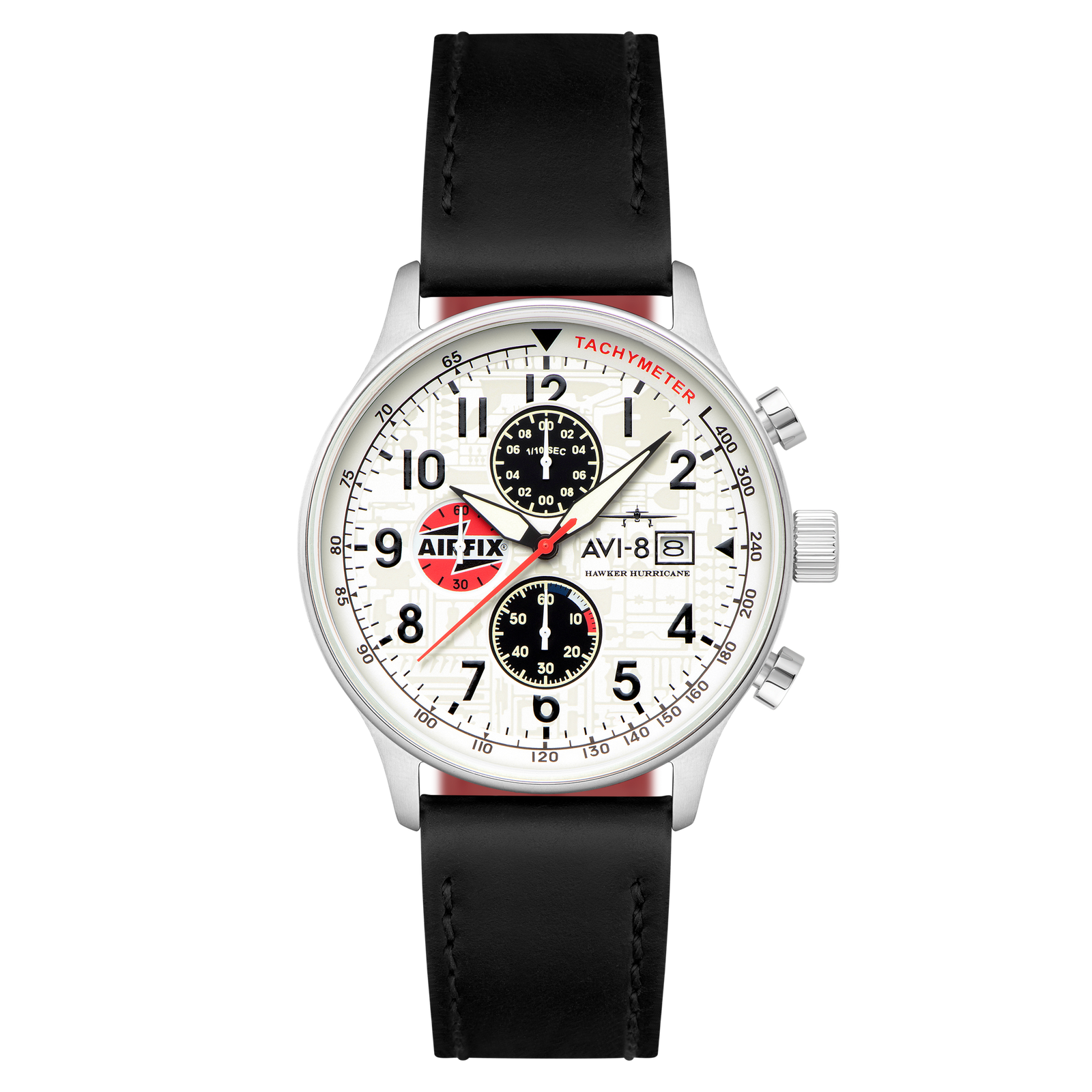Hawker Hurricane Classic Chronograph Airfix Edition Deco Grey