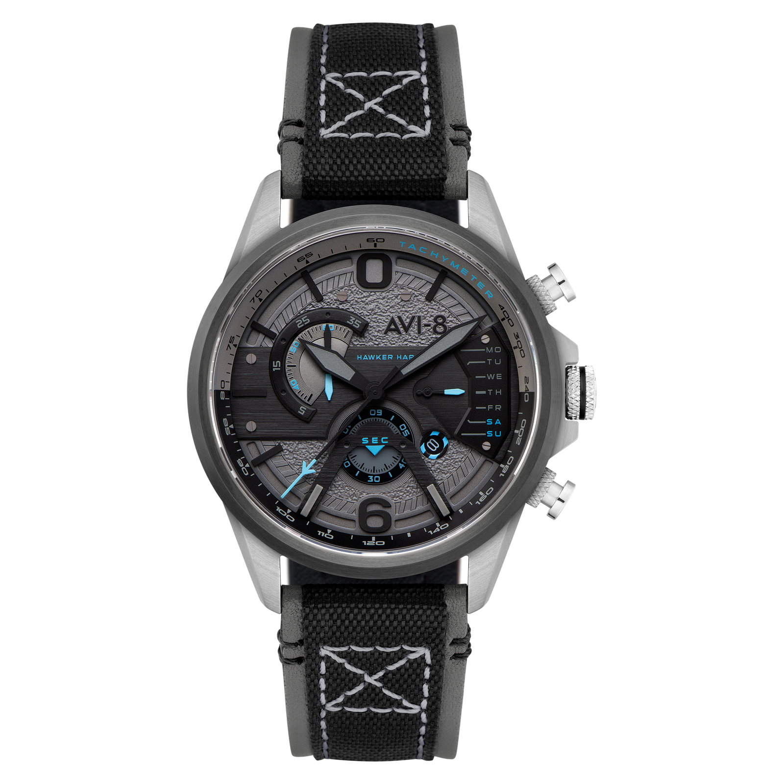 Hawker Harrier Dual Retrograde Chronograph Smoke Grey
