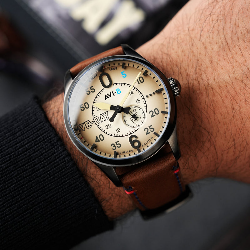 Spitfire Type 300 Automatic VE-Day 80th Limited Edition Valour Canvas