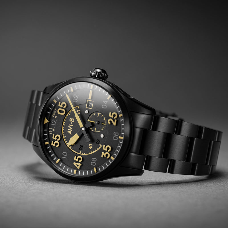 Spitfire Type 300 Automatic Midnight Chrome