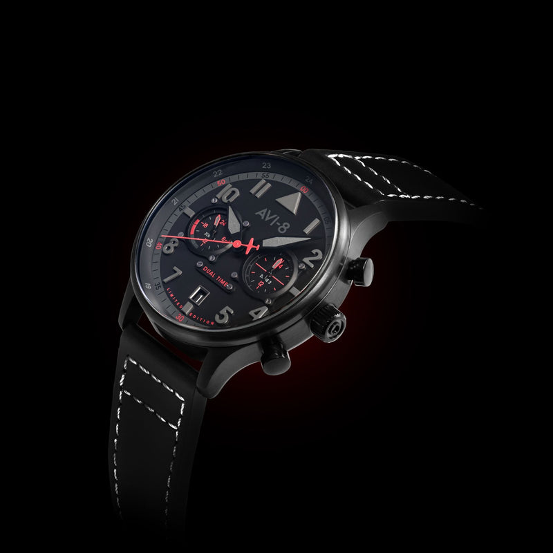 Hawker Hurricane Carey Dual Time Night Reaper Limited Edition Viper Black