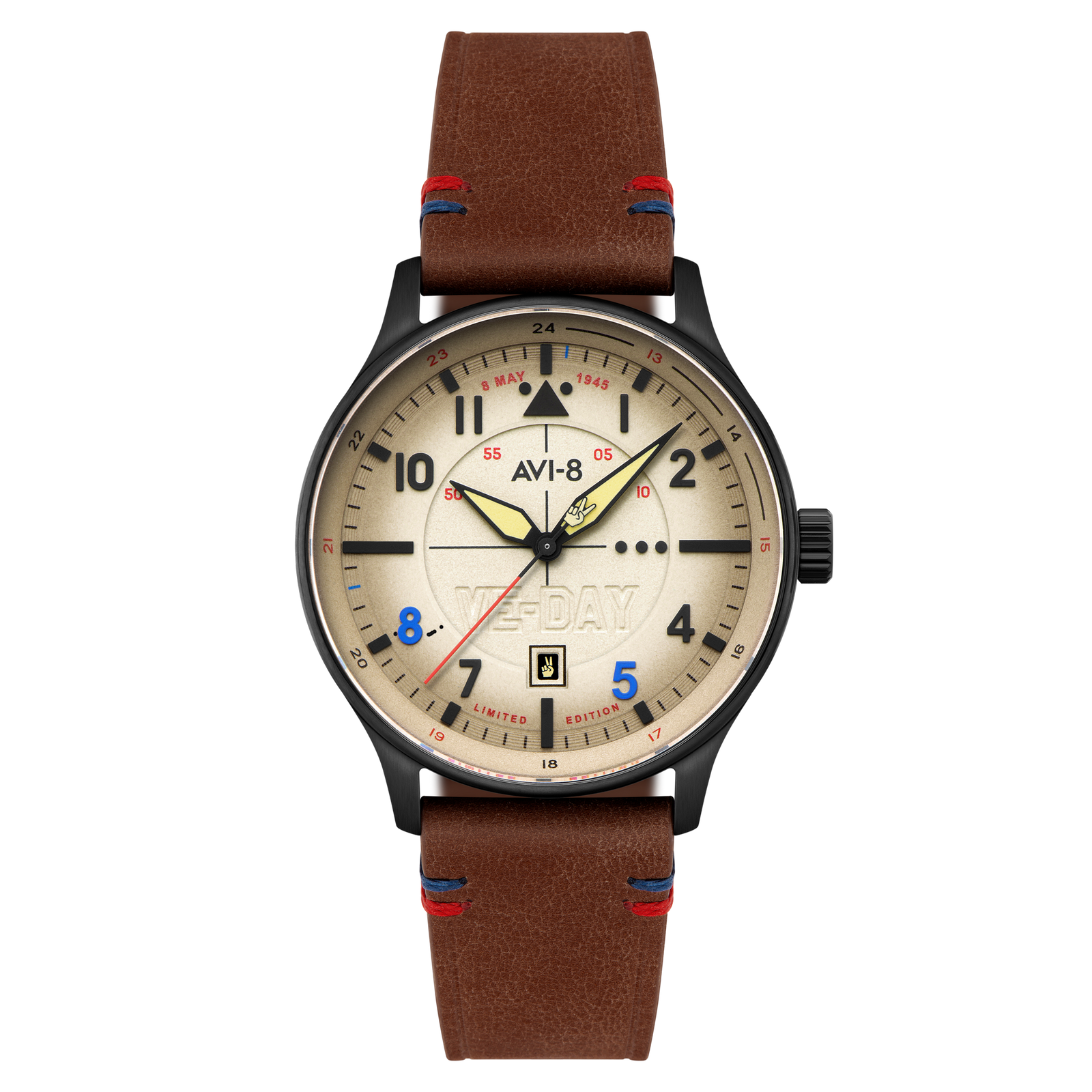 Hawker Hurricane Kent Automatic VE-Day 80th Limited Edition Vanguard Beige