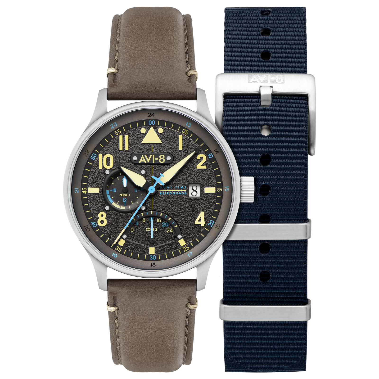Hawker Hurricane Mckellar Dual Time Ash Grey