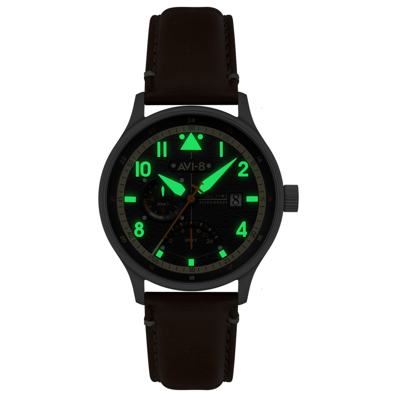 Hawker Hurricane Mckellar Dual Time Metropolis Black