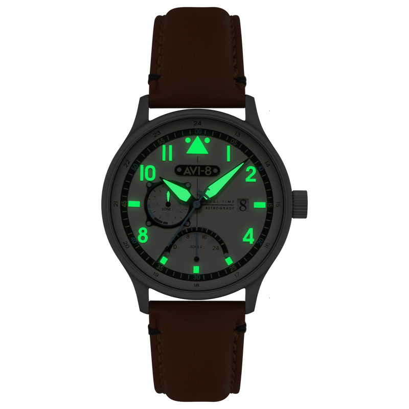 Hawker Hurricane Mckellar Dual Time Brown Beige