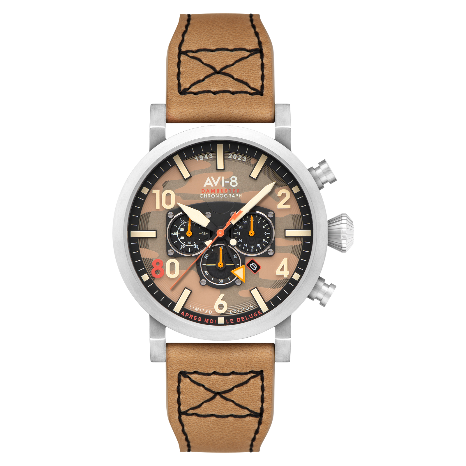 Dambuster 617 Squadron 80Th Anniversary Dual Time Chronograph Limited Edition Camo