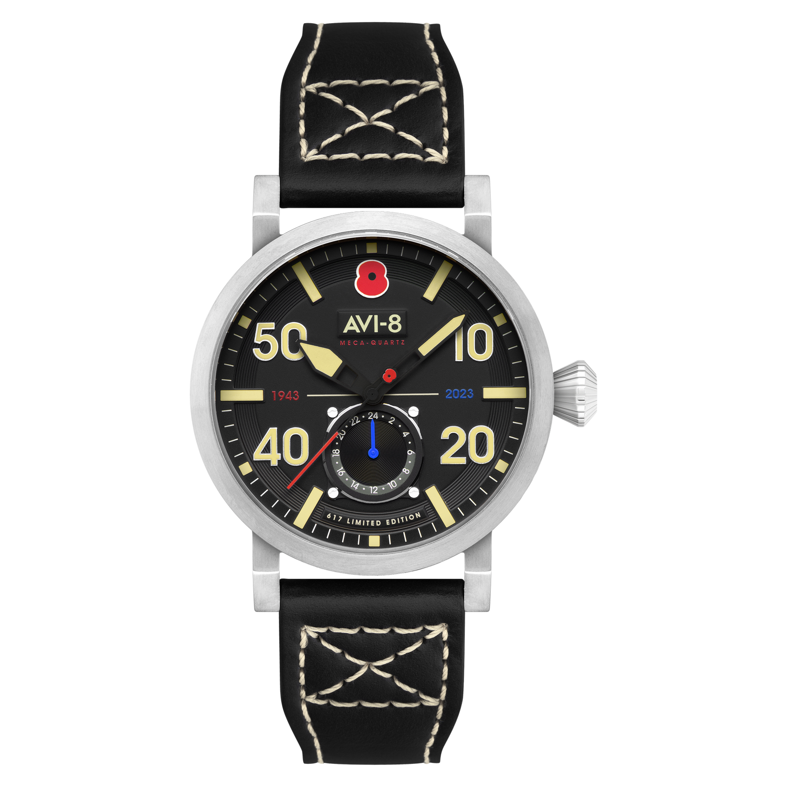 Dambuster 80Th Anniversary Royal British Legion Meca-Quartz Limited Edition Onyx Black