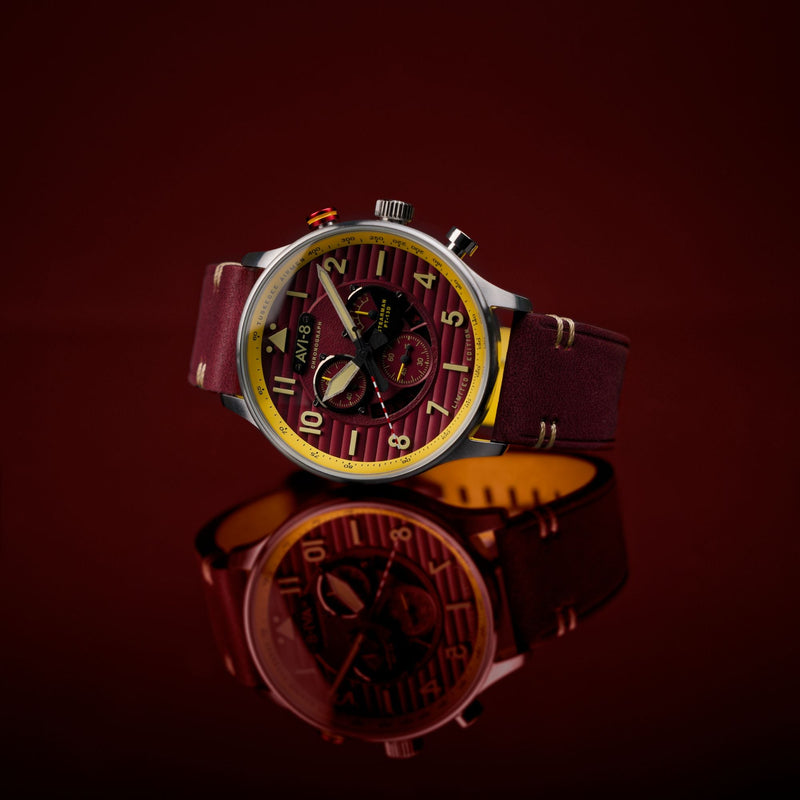 Flyboy Spirit Of Tuskegee Chronograph Limited Edition Brown