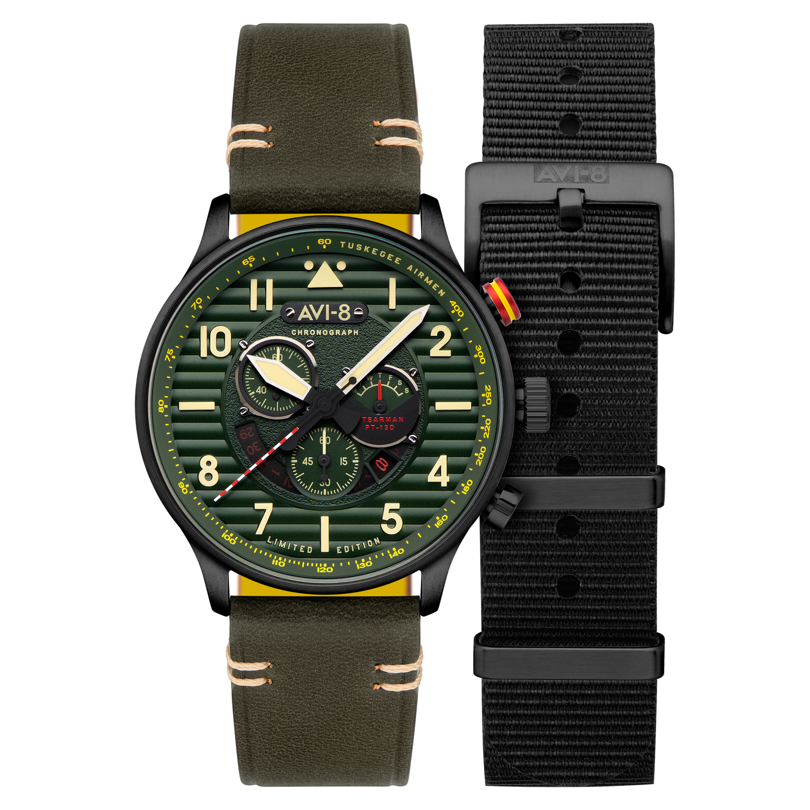 Flyboy Spirit Of Tuskegee Chronograph Limited Edition Roberts