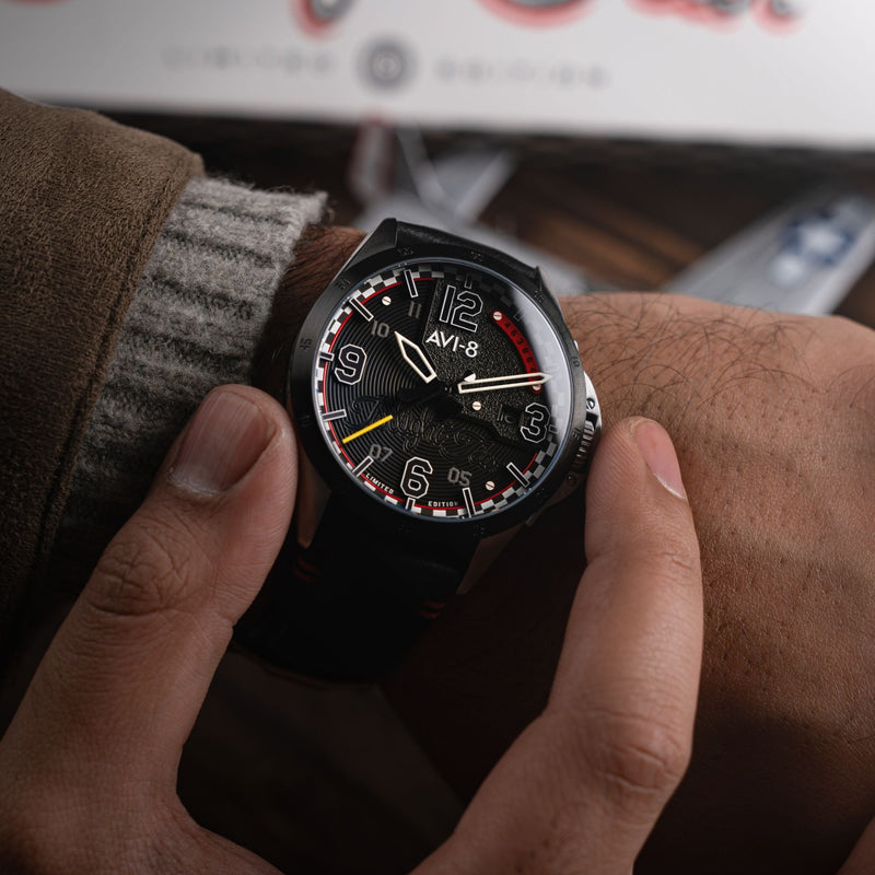 P-51 Mustang Twilight Tear Automatic Limited Edition Twilight Black