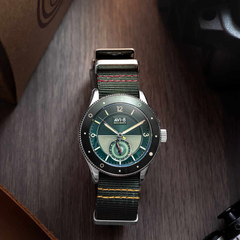 Flyboy Airmaster Sector Meca-quartz Vert Green