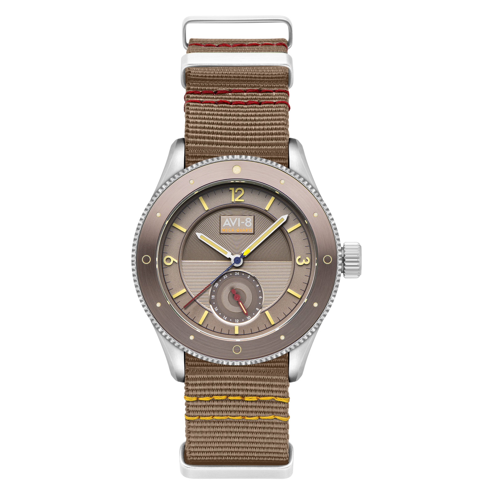 Flyboy Airmaster Sector Meca-quartz Silver Feather Grey