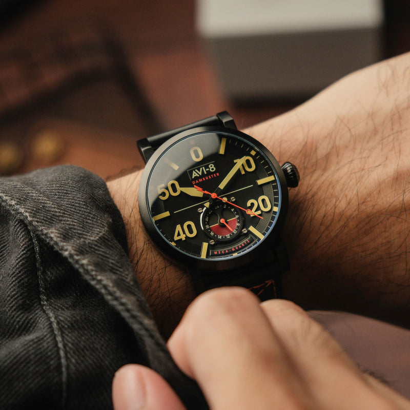 Dambuster Chadwick Meca-quartz Coal Black