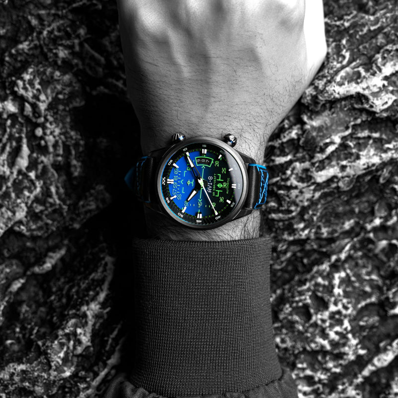 Hawker Harrier HUD Automatic Gradient Blue