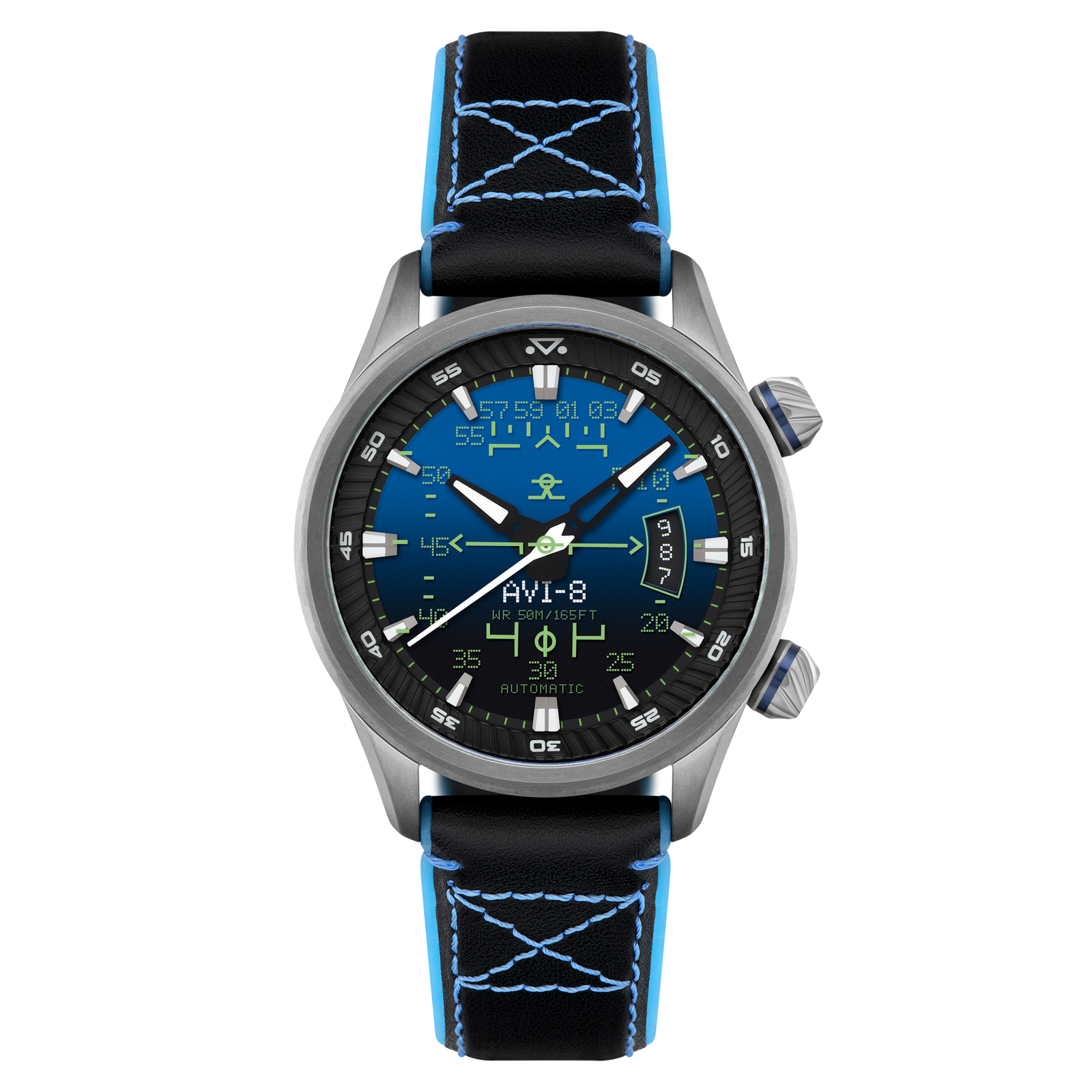 Hawker Harrier HUD Automatic Gradient Blue