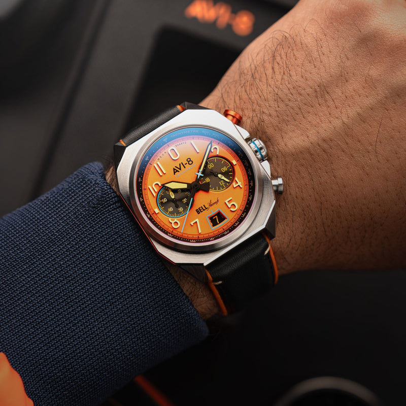Bell X-1 Machbuster Chronograph Rusty Orange