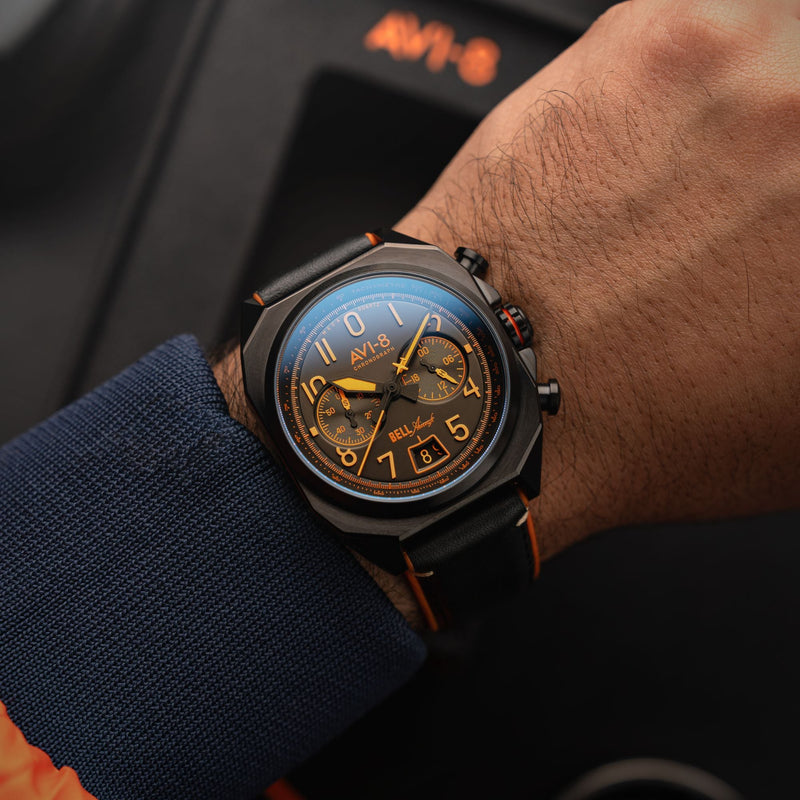 Bell X-1 Machbuster Chronograph Super Sonic Black