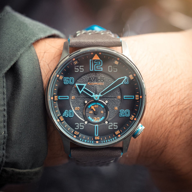 Hawker Typhoon Baldwin Automatic Iron Blue