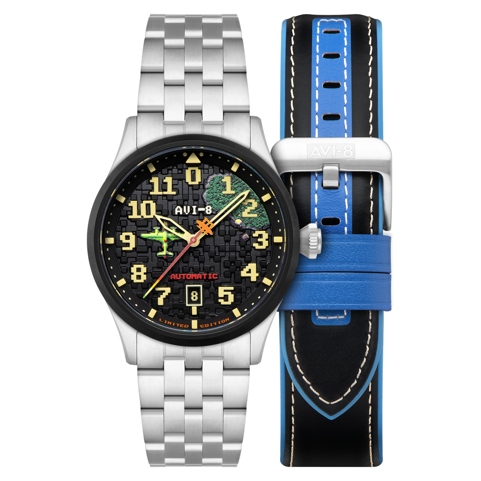 Flyboy Capcom 1942 Automatic Pixel Limited Edition Silver Ace