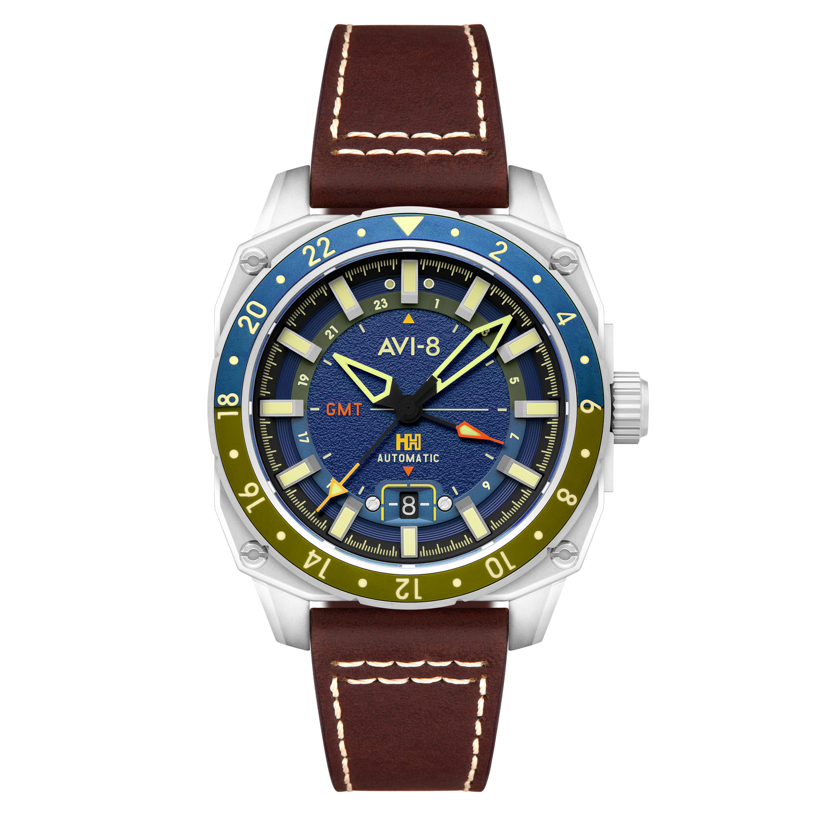 Hawker Hunter Atlas GMT Automatic Earth Blue