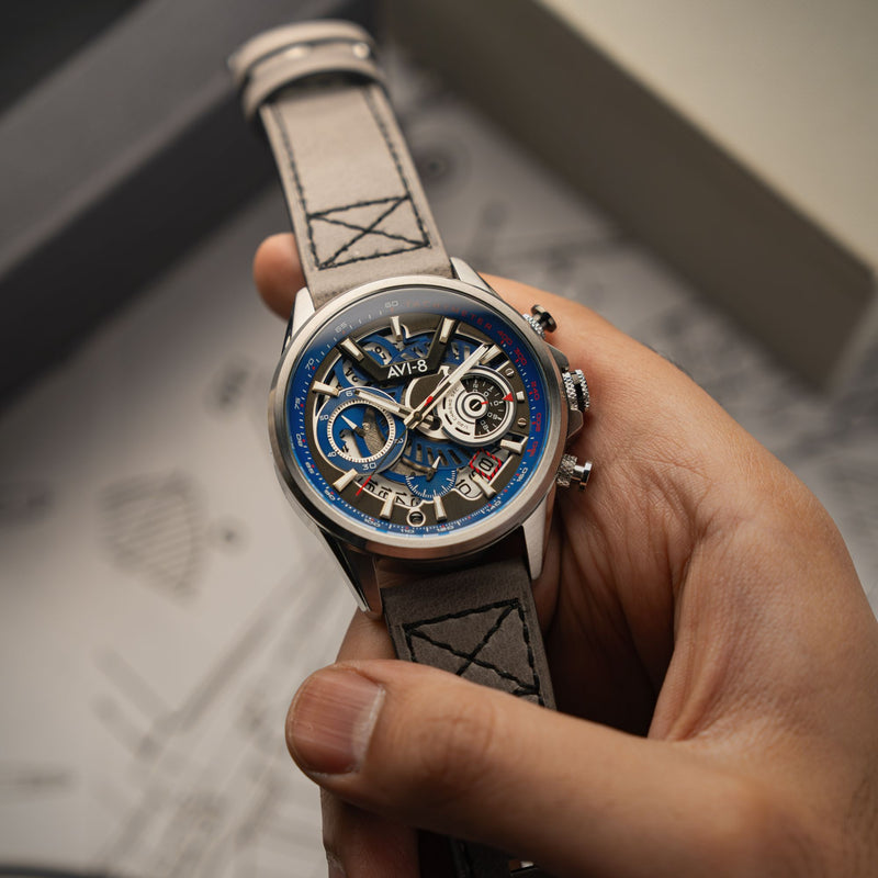 Hawker Harrier Matador Chronograph Slate Blue