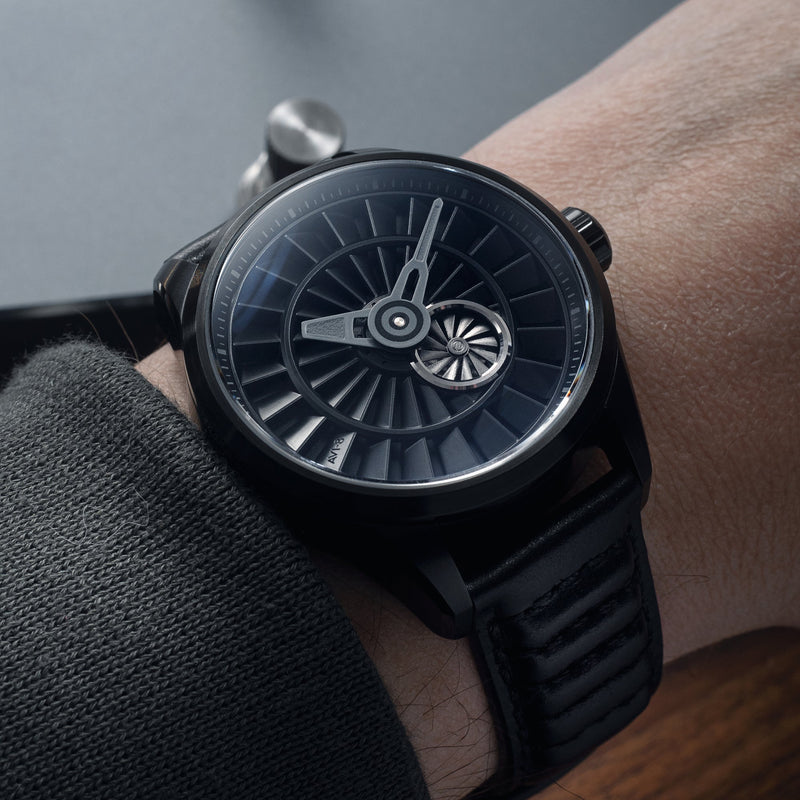 Hawker Harrier Pegasus Automatic Limited Edition Piston Black