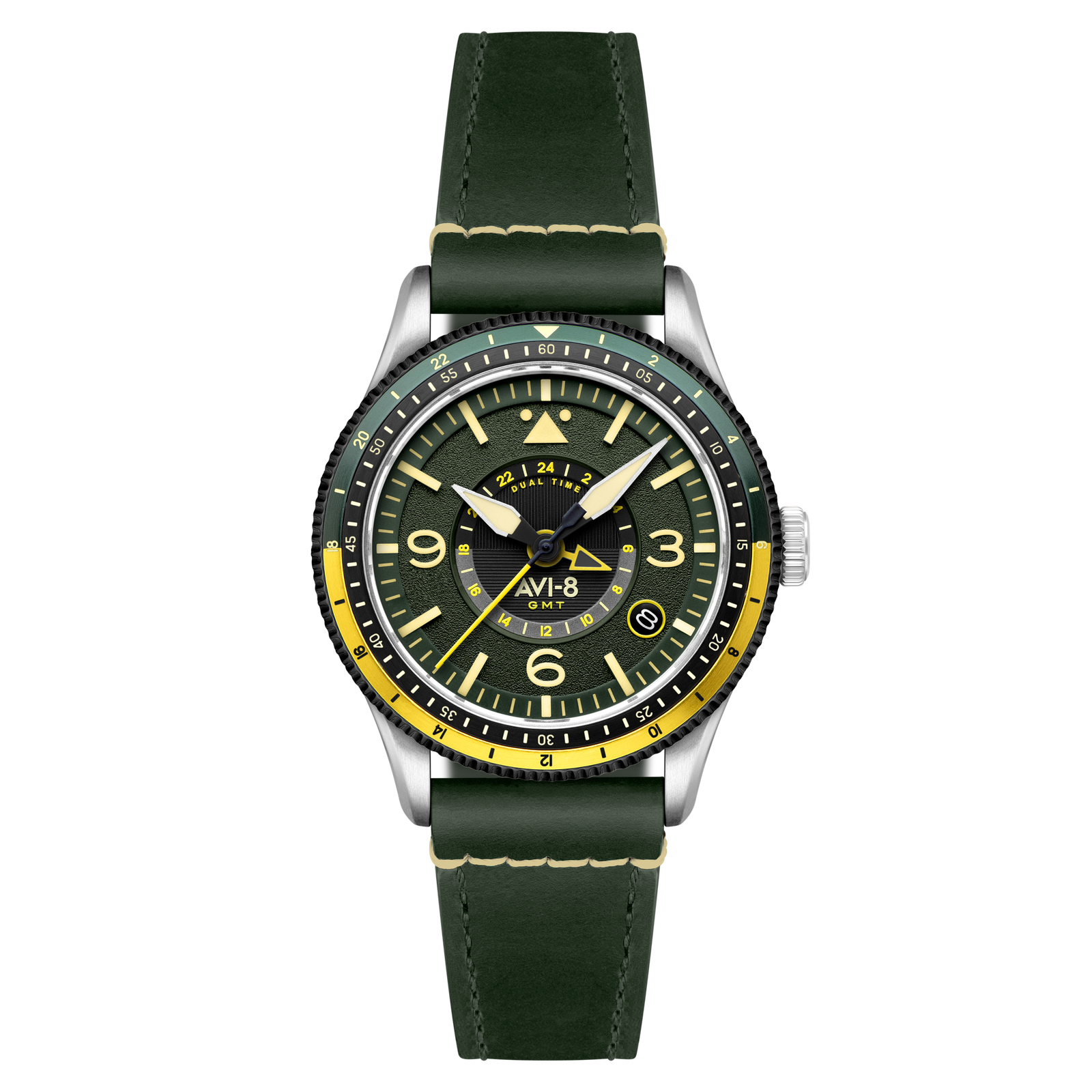 Flyboy Airmaster GMT Automatic Fuselage Green