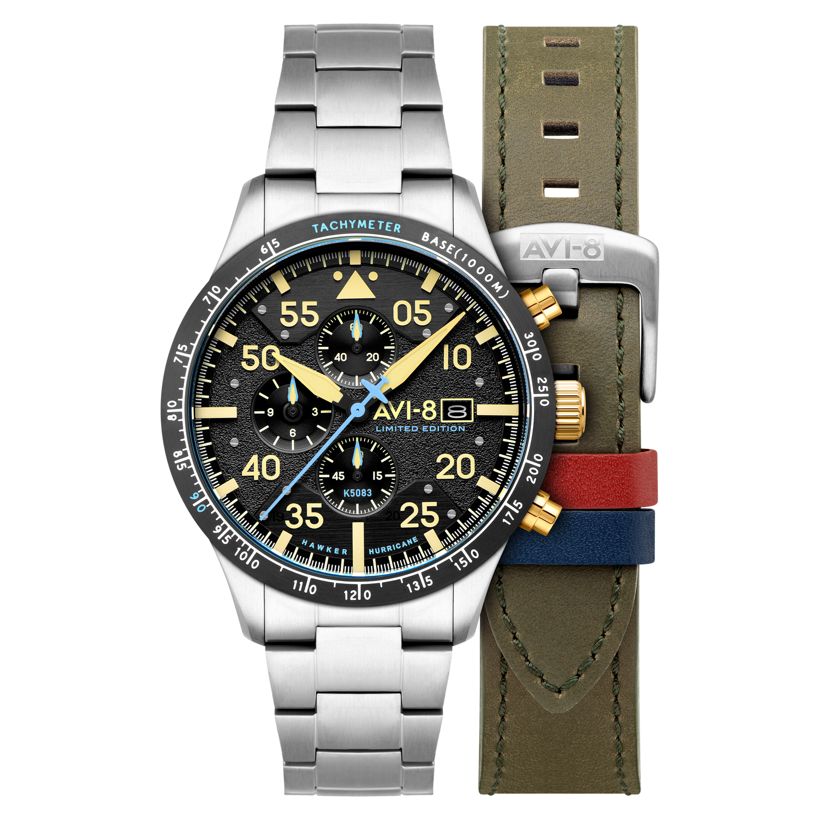 Hawker Hurricane 90th Anniversary Chronograph Limited Edition Thunder Black