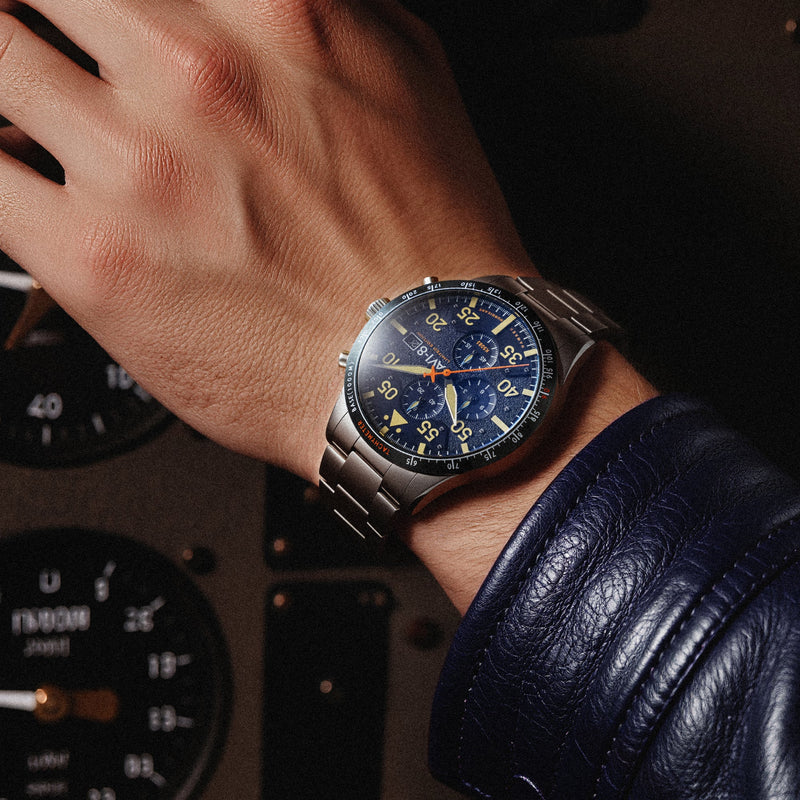 Hawker Hurricane 90th Anniversary Chronograph Limited Edition Blue Horizon