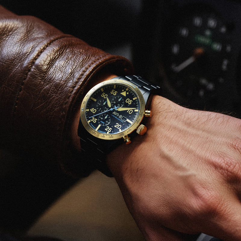 Hawker Hurricane 90th Anniversary Chronograph Limited Edition Altitude Black
