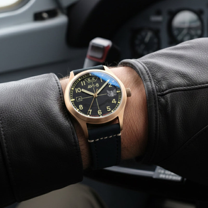 Flyboy Eagle Squadron Automatic Bronze 85th Limited Edition Gravesend
