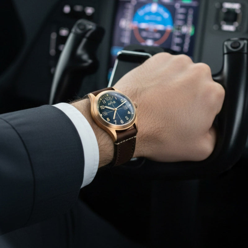 Flyboy Eagle Squadron Automatic Bronze 85th Limited Edition Southend