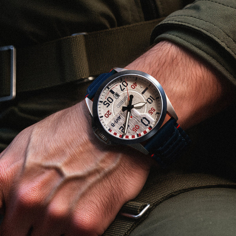 P-51 Mustang Hitchcock Automatic 85th Anniversary Limited Edition Steel Ascent