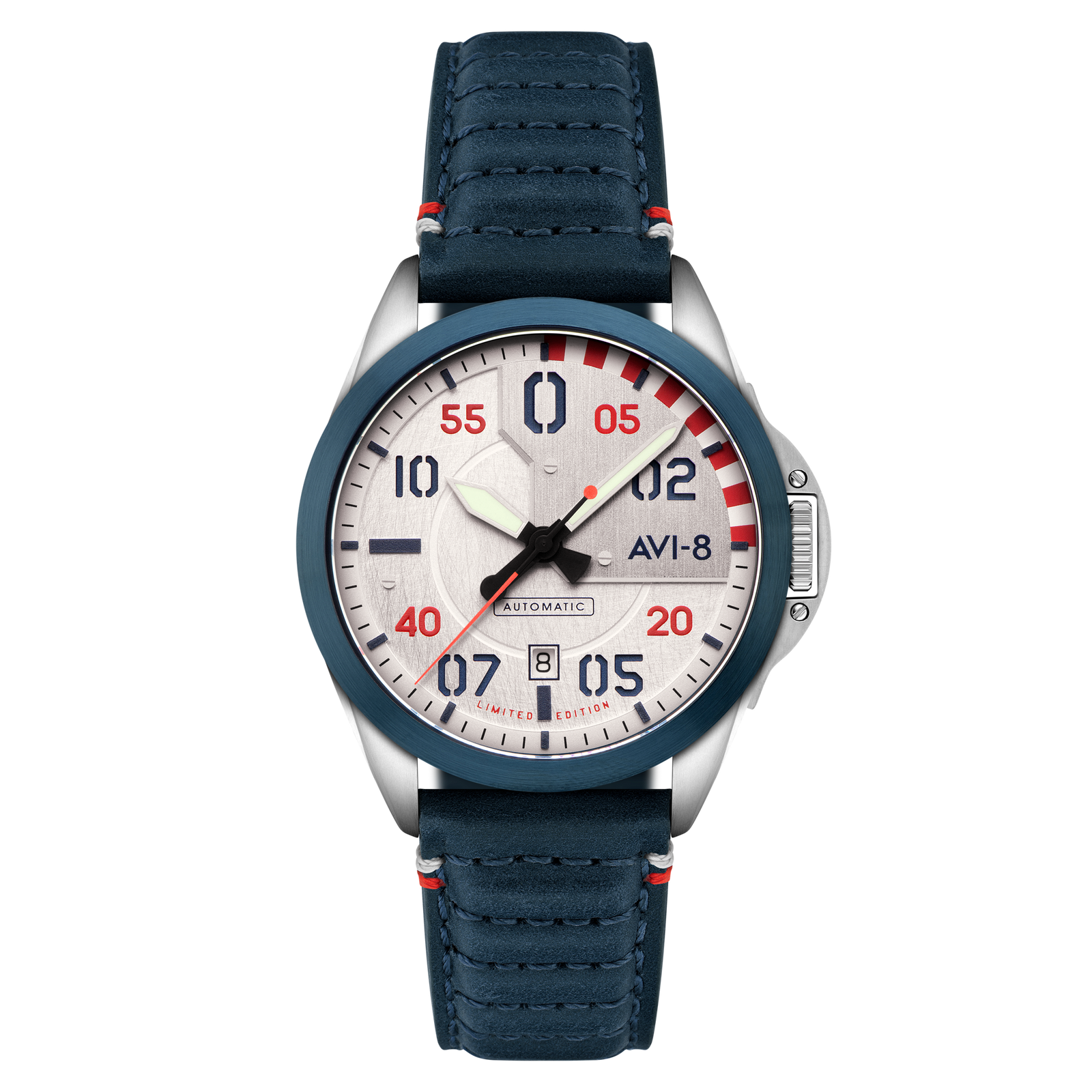 P-51 Mustang Hitchcock Automatic 85th Anniversary Limited Edition Steel Ascent