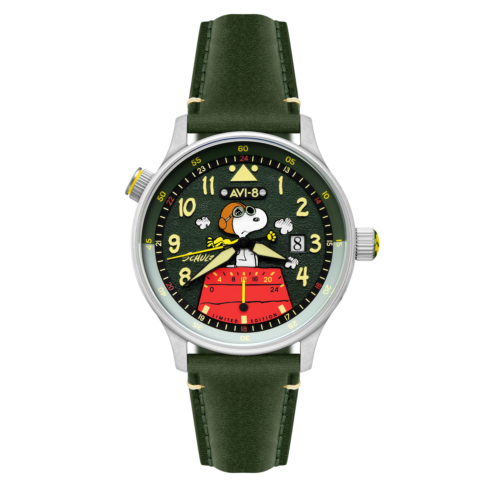 Hawker Hurricane Mckellar Dual Time Peanuts Snoopy Flying Ace Limited Edition Pine Pilot