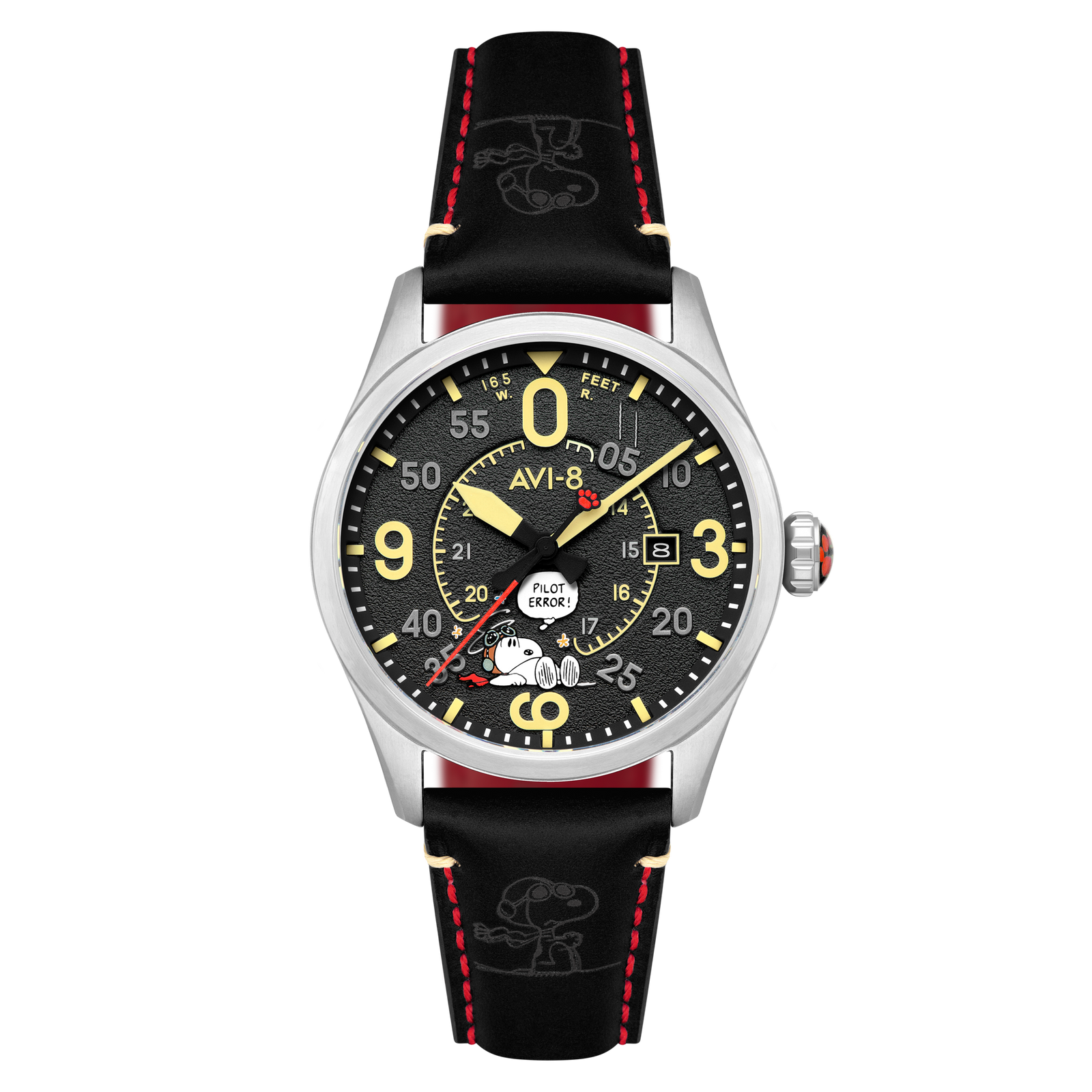Spitfire Smith Automatic Snoopy Peanuts Flying Ace Pilot Error Limited Edition Midnight Maneuver