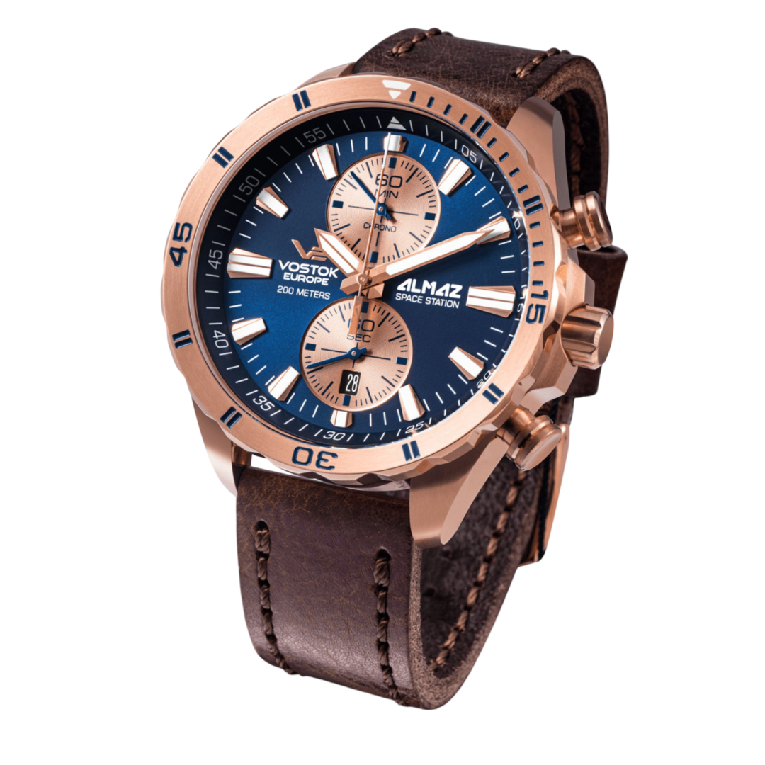 Vostok Europe Almaz Quartz Chronograph Men's Watch 6S11/320B660