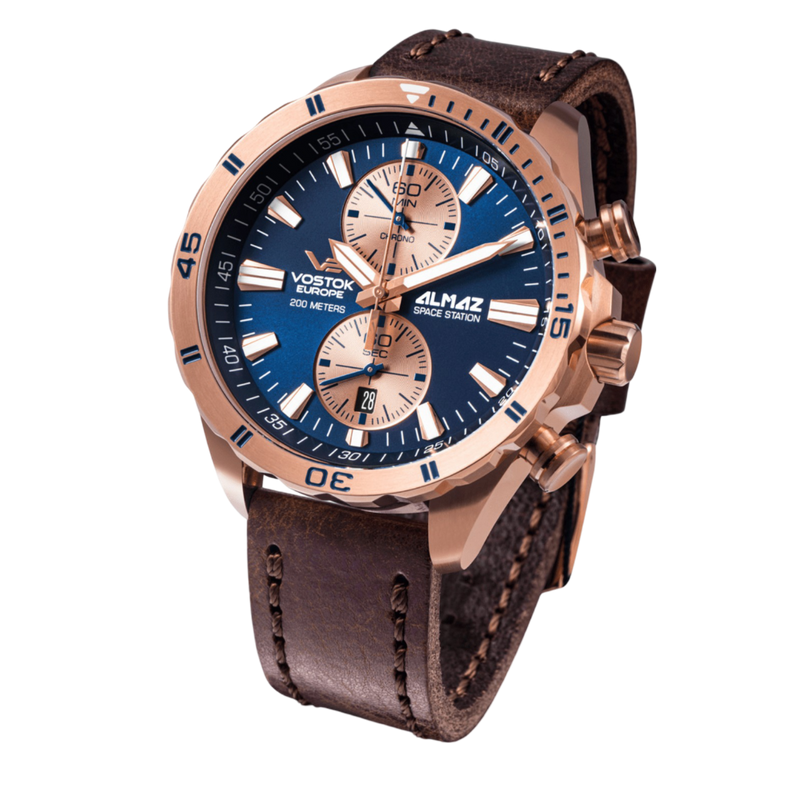 Vostok Europe Almaz Quartz Chronograph Men's Watch 6S11/320B660