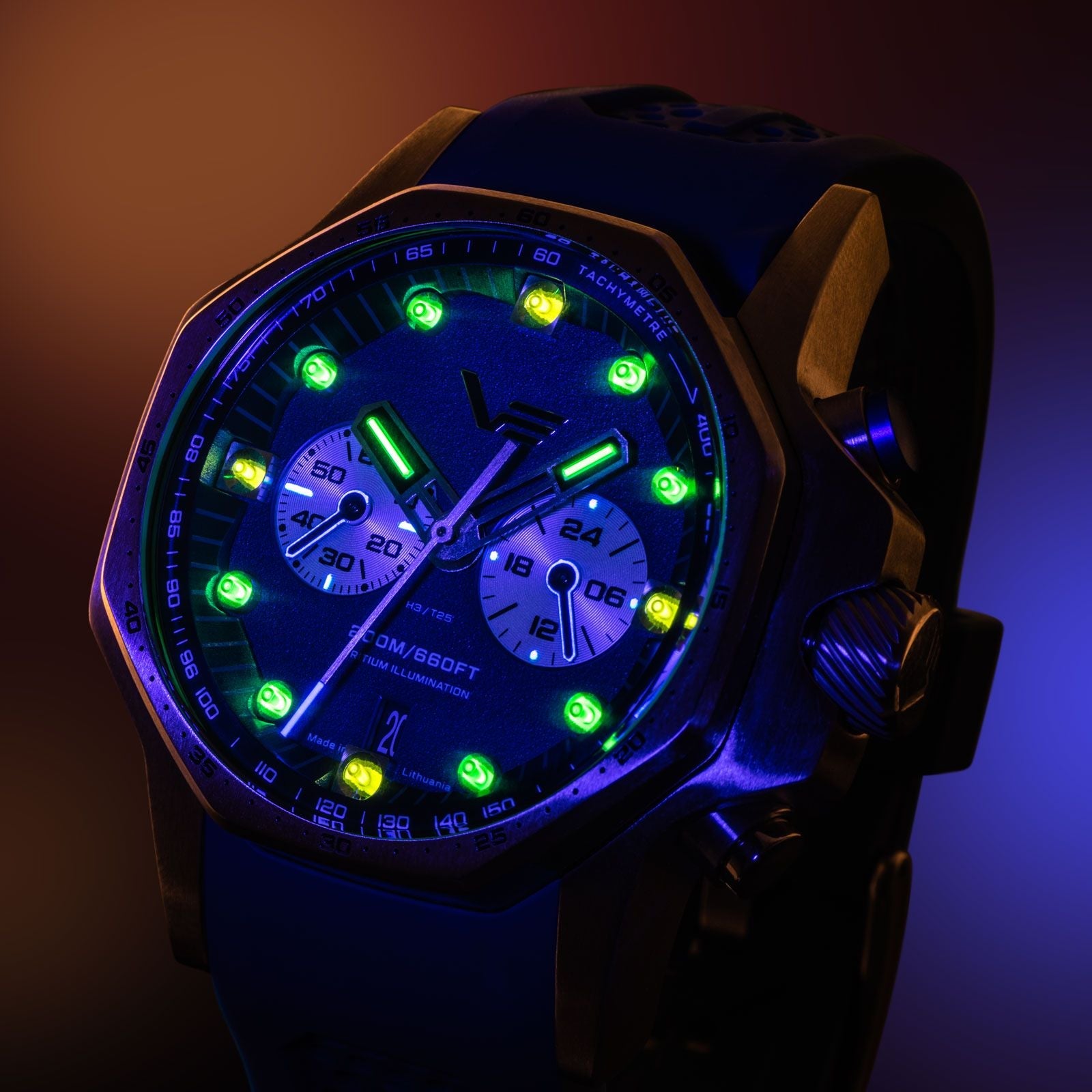 Vostok Europe Atomic Age Andrei Sakharov Men's Watch VK64/640A700
