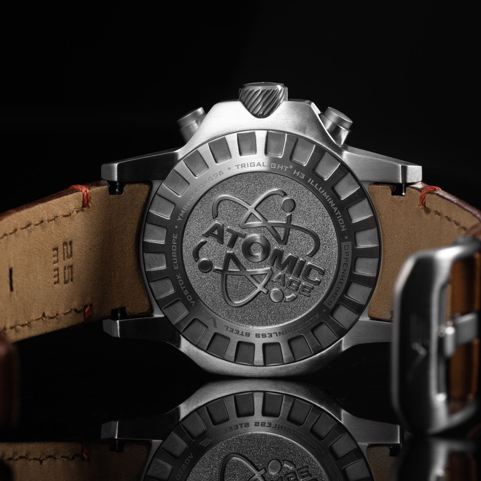 Vostok Europe Atomic Age Oppenheimer Men's Watch YM86/640A696