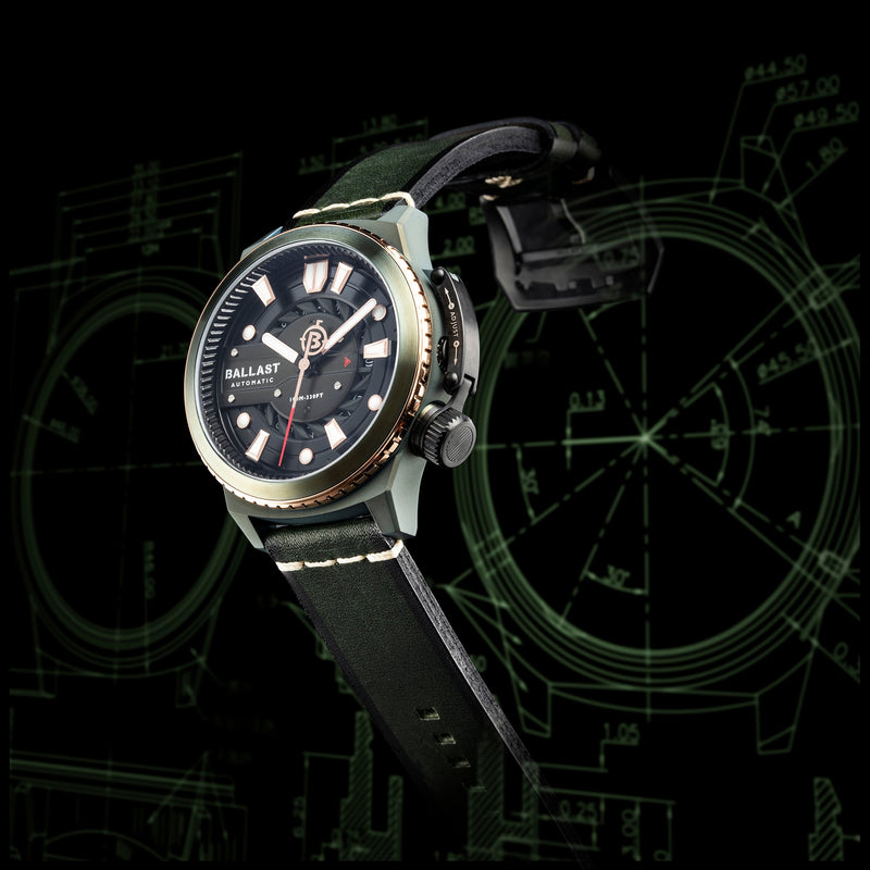 Trafalgar Titanium Automatic Green