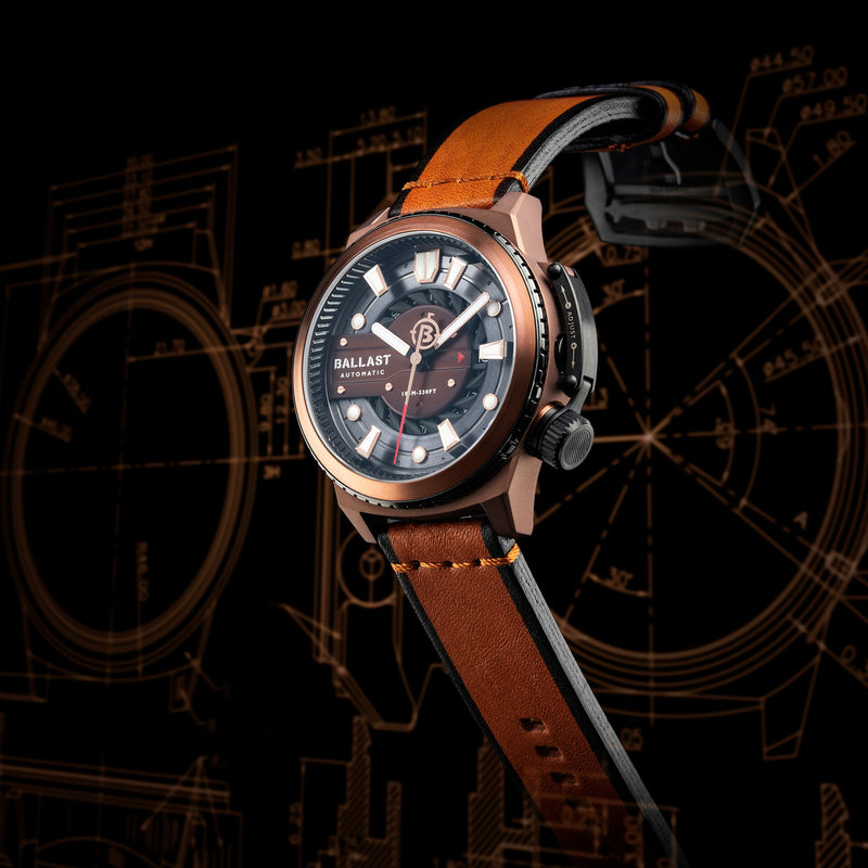 Trafalgar Titanium Automatic Brown