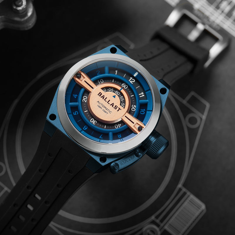 Valiant Gauge Automatic Electro Blue