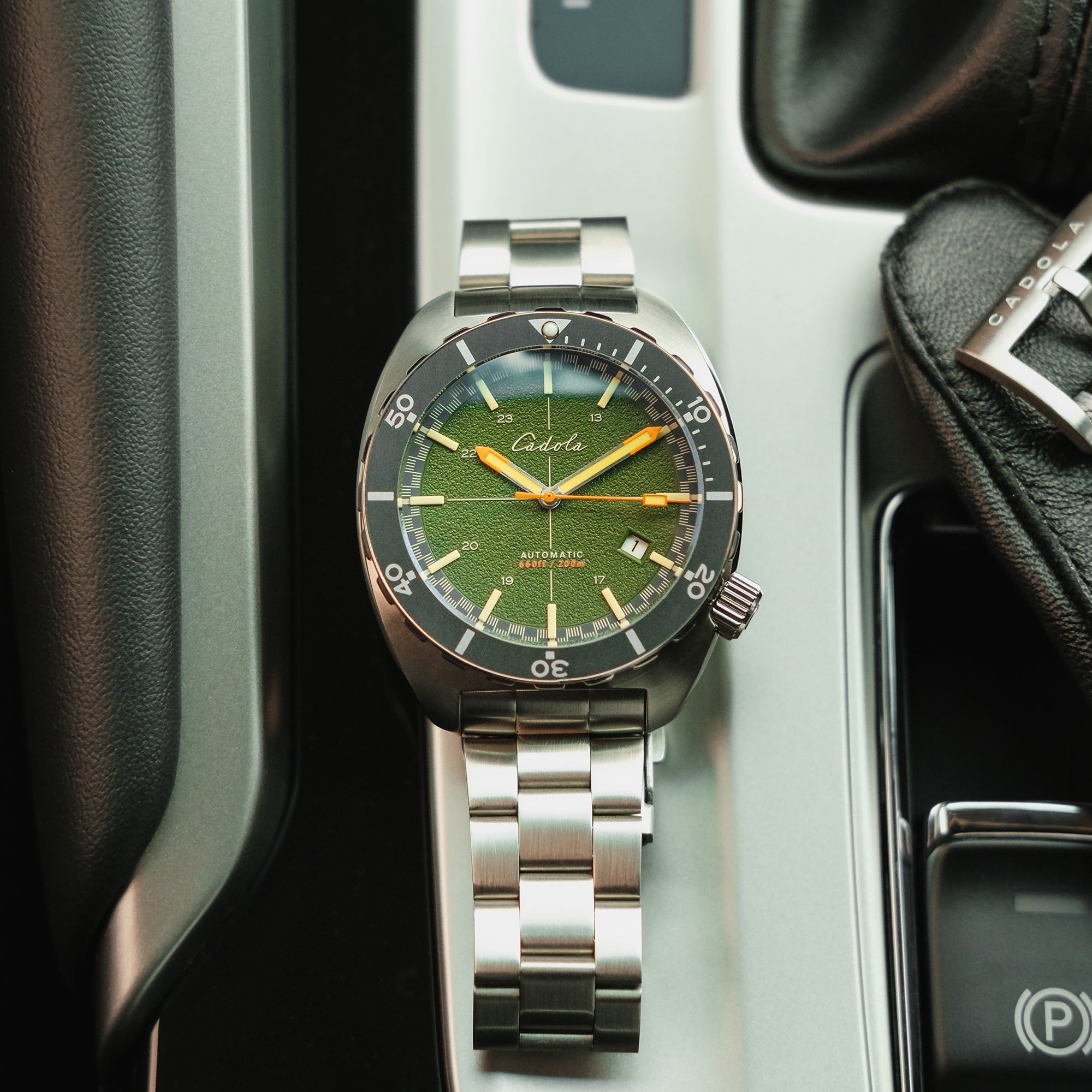 Intrepid Automatic Stormy Green