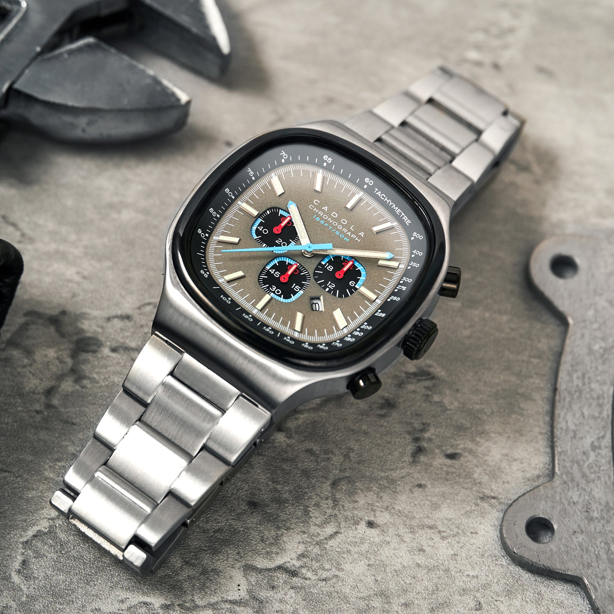Hulme Chronograph Steel Grey