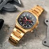 Hulme Chronograph Black Gold