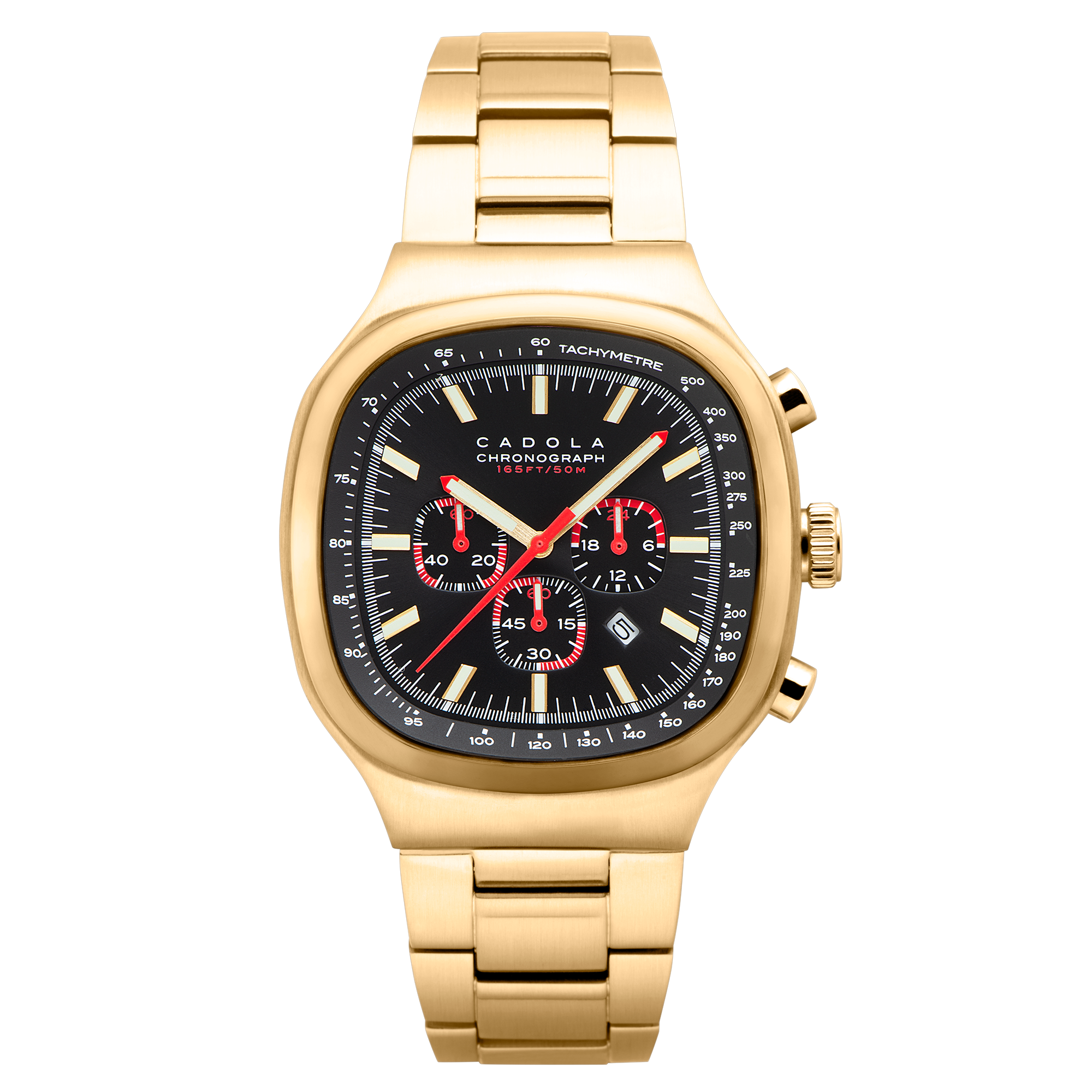 Hulme Chronograph Black Gold